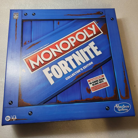 MONOPOLY: Fortnite Collector's Edition Board Game- NEW - Picture 1 of 7